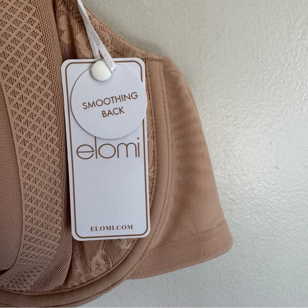 Elomi Nerina Spacer Seamless Molded Underwire Bra (302710) - Sahara 44DD NEW - Picture 5 of 10